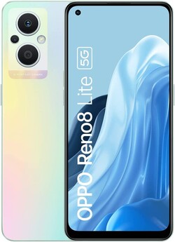 Oppo Reno8 Lite 5G en spectre arc-en-ciel