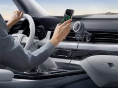 Anker a lancé un nouveau chargeur de voiture sans fil MagGo. (Source de l'image : Anker)