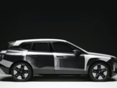 La voiture concept BMW iX Flow a une couche de peinture qui change de couleur. (Image source : BMW)