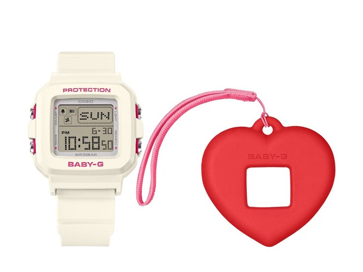 La montre Casio Baby-G+Plus BGD-10KH-7. (Source de l'image : Casio)