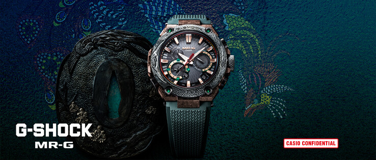 Une image de la montre Casio G-Shock MRG-B2000KT. (Source de l'image : Ersa Watch)