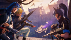 Illustration promotionnelle de la mise à jour Ballistic v37.10 de Fortnite, mise en ligne en août 2025. (Source de l&#039;image : Epic Games)