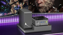 La GMKtec NucBox K8 Plus dispose d'un OCuLink et de deux ports USB4 (Source de l'image : GMKtec(