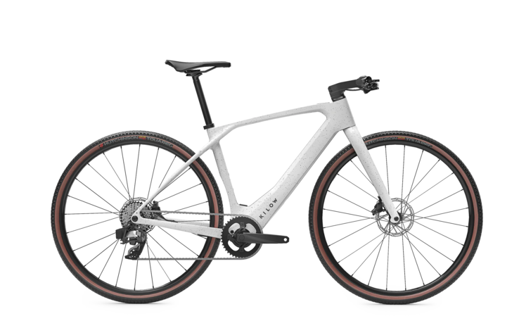Le vélo électrique Kilow Gravel pèse 11,6 kg (source : Kilow)