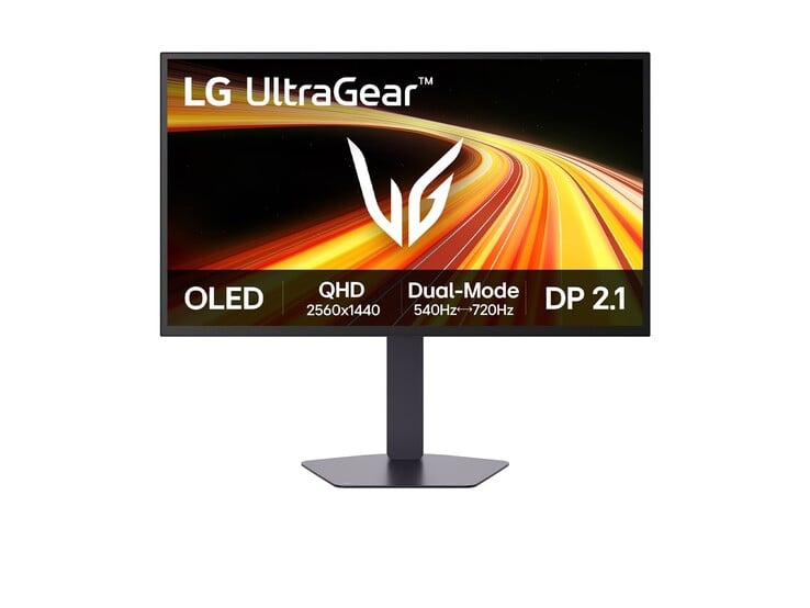 La face avant du LG UltraGear 27GX790B-B. (Source de l'image : LG)