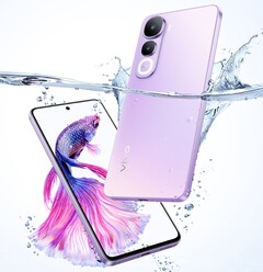 Le Vivo Y400, photographié ici dans la couleur Purple Dusk, bénéficiera des indices de protection IP68 et IP69 (Image source : Vivo)