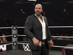 Triple H dans WWE 2K. (Source de l'image : 2K Games) 
