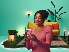 La bande LED extérieure Wiz est arrivée en Allemagne. (Source de l'image : WiZ)