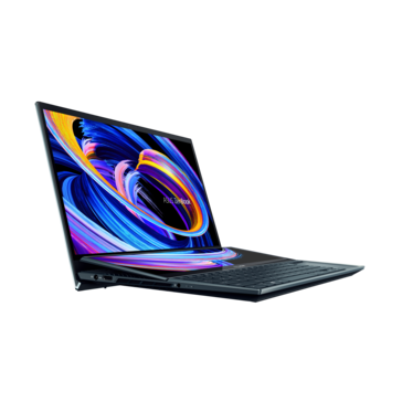 Asus ZenBook Pro Duo - Gauche. (Source de l'image : Asus)