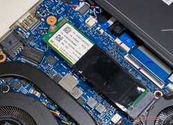 Le SSD de la Scar 16 n'est pas le plus rapide que nous ayons vu