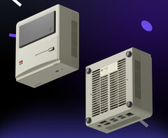 L&#039;AYANEO AM01 doit son design aux ordinateurs de bureau Macintosh vintage Apple. (Source de l&#039;image : AYANEO)