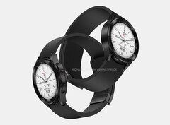 Le design de la Galaxy Watch4 Classic devrait revenir avec la série Galaxy Watch6. (Source de l'image : @OnLeaks & MySmartPrice)