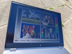 A l'extérieur, sous la lumière du soleil