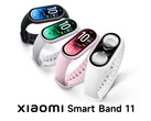 Le Xiaomi Smart Band 11 est disponible en quatre couleurs au choix.
