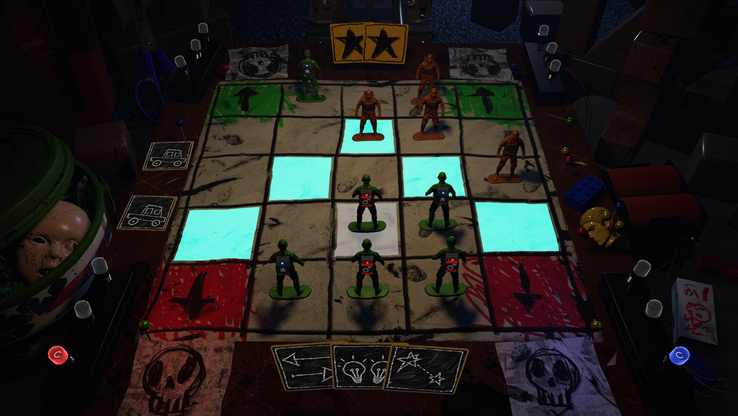 Action en jeu dans Midnight Toybox
