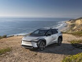 Toyota a révélé que le SUV 2023 bZ4X sera disponible chez les concessionnaires américains au printemps. (Image source : Toyota)