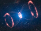 C'est ainsi, ou du moins à peu près, qu'une étoile mourante explose. (Image : ESA/L. Calcada)