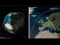 La plus grande exigence est une vitesse de vent d'environ 30 000 km/h. (Bildquelle : ESA)
