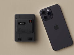 AYANEO a conçu son Retro Power Bank sur le modèle d'une console de jeu Nintendo classique. (Source de l'image : AYANEO)