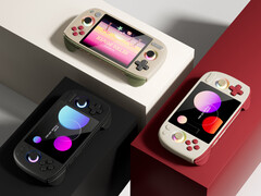 L&#039;Ayaneo Pocket AIR Mini dans ses trois couleurs de lancement. (Source de l&#039;image : Ayaneo)