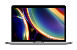 En test : l'Apple MacBook Pro 13 2020. Modèle de test aimablement fourni par Cyberport.