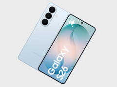 Le Galaxy S26 dans l'une de ses quatre couleurs de lancement.