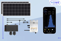 Le Legion Solar 7 est un système d&#039;alimentation domestique bricolé, comprenant des panneaux solaires et un ordinateur IA. (Image source : Legion)