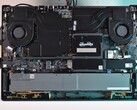 L'intérieur du Lenovo ThinkPad P16 Gen 3.