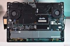 L'intérieur du Lenovo ThinkPad P16 Gen 3.