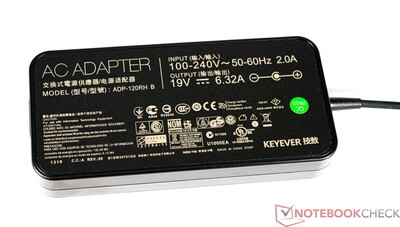 adaptateur électrique de 120 watts (en bas)