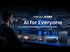 Le N304-AI est équipé d'un processeur Wildcat Lake d'entrée de gamme. Sur la photo : une image promotionnelle du système.