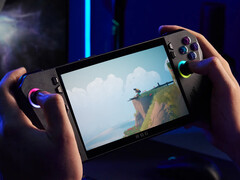 La plupart des jeux gratuits récemment repérés sur Steam n'ont pas encore été évalués par les joueurs. Sur la photo : Le ROG Ally X avec The Last Shores. (Source de l'image : Steam et Asus - édité)