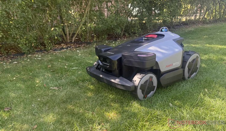 Le RockMow Z120 LiDAR en action