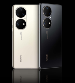 Le P50 Pro est lancé hors de Chine en deux couleurs et avec un chipset Snapdragon. (Image source : Huawei)