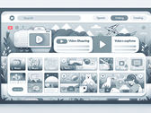 Page d'accueil de YouTube (Source de l'image : générée à l'aide de DALL-E 3)