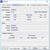 CPU-Z : carte-mère.