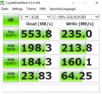 Dell G3 17 3779 - CrystalDiskMark 6 (SSD).