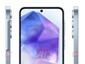 Un rendu du "Galaxy A55". (Source : Android Headlines)