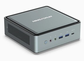 Le Minisforum EliteMini HM80 est très compact