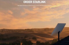 Les vitesses de Starlink ont chuté au troisième trimestre (image : SpaceX)