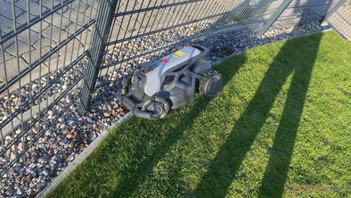 Le Tron d'Airseeker a quitté la zone cartographiée d'une bonne dizaine de centimètres et s'est retrouvé coincé.