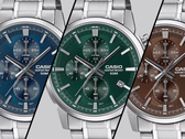 De gauche à droite, Casio MTP-E510D-2A2V, MTP-E510D-3AV, et MTP-E510D-5AV. (Source de l'image : Casioblog)