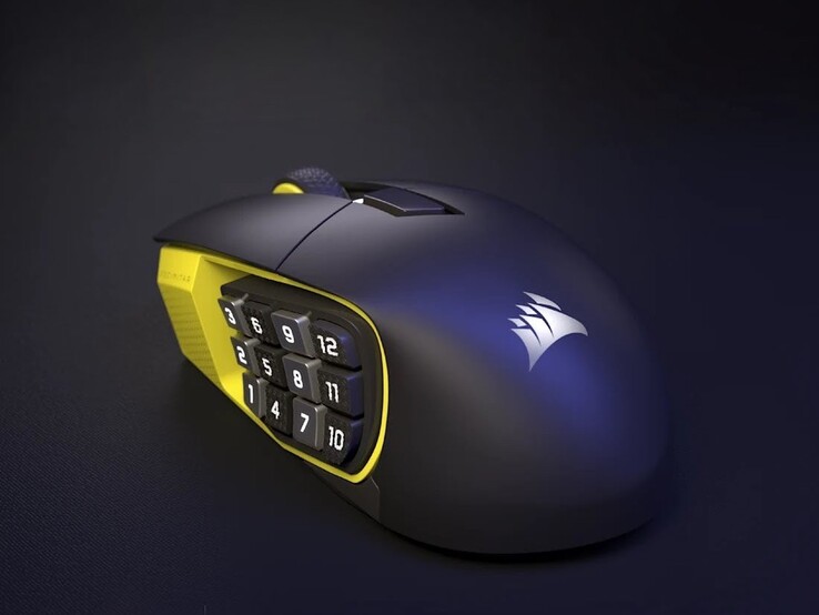 Elgato propose également le VSD avec la nouvelle souris de Corsair, la Scimitar Elite Wireless SE (photo). (Source de l'image : Corsair