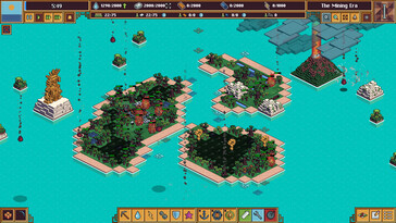 Sur la photo : une capture d'écran du jeu Flooded.
