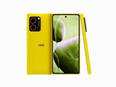 Une photo divulguée du HMD Hyper le montre avec une finition jaune qui rappelle le Nokia Lumia 920. (Source de l'image : smashx_60 sur X).