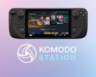 Le pont à vapeur est représenté avec le logo de la station Komodo