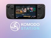 Le pont à vapeur est représenté avec le logo de la station Komodo