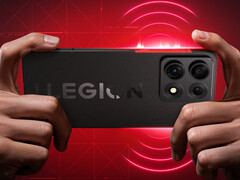 Le 2026 Legion Y70 devrait être lancé le 19 mai en Chine. Photo : une photo promotionnelle montrant l'arrière du téléphone.