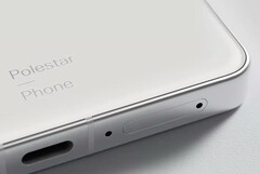 Le Polestar Phone a un cadre plat et des bords d'écran particulièrement fins. (Image : Polestar)
