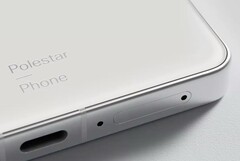 Le Polestar Phone a un cadre plat et des bords d&#039;écran particulièrement fins. (Image : Polestar)